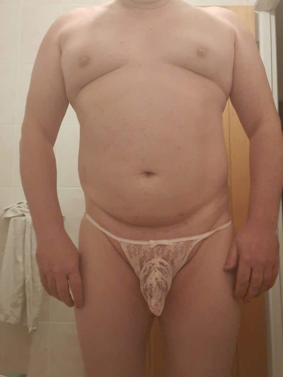 Sissy Tina’s Pink Thong