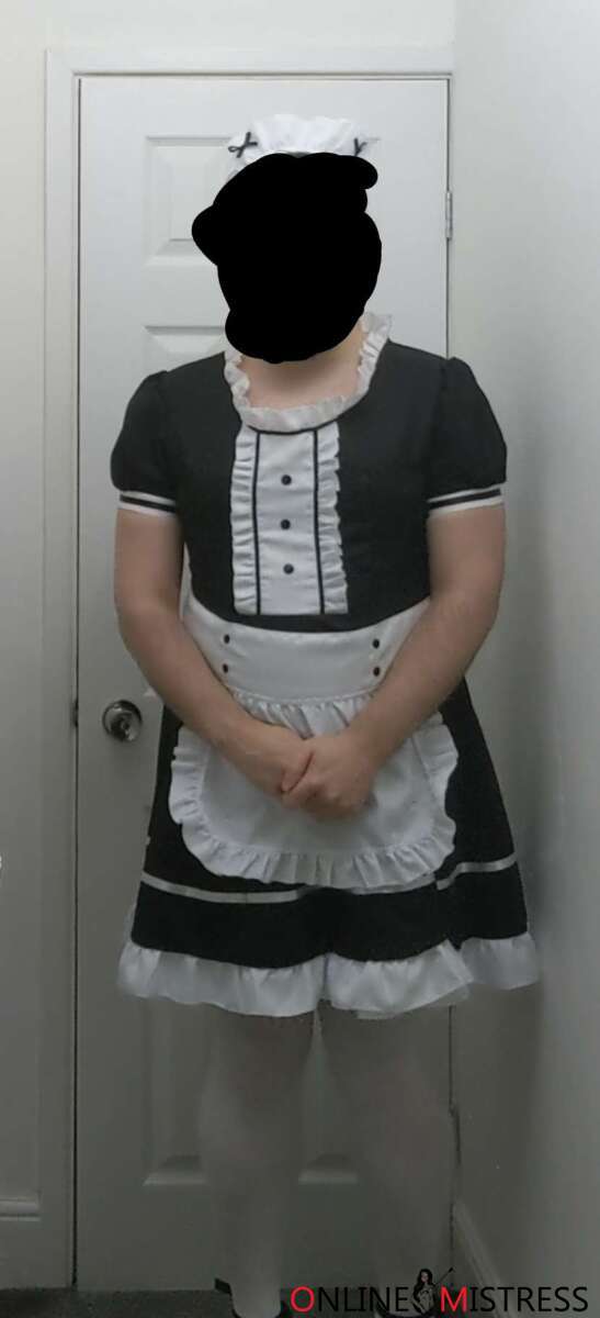 Sissy Bitch’s Maid Outfit